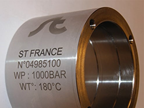 Solution Marquage sur pièces métalliques Technomark