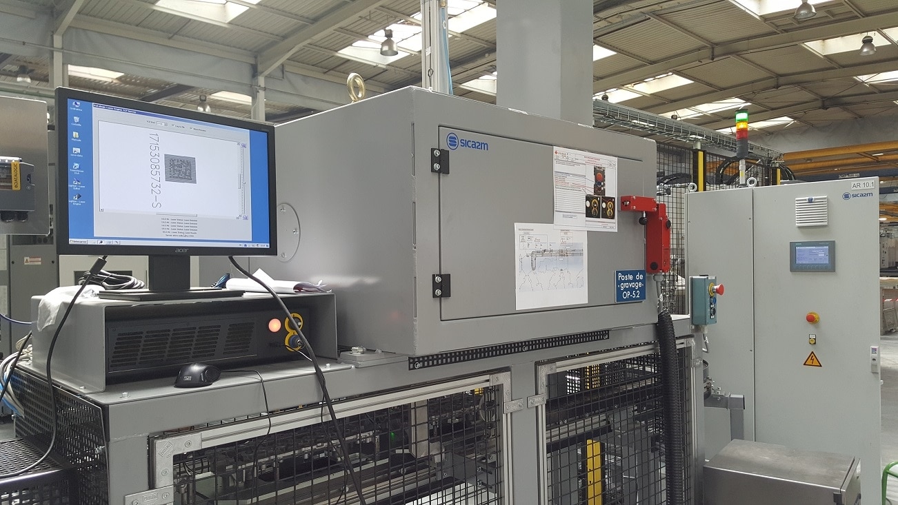 Solution Marquage laser sur aluminium Technomark