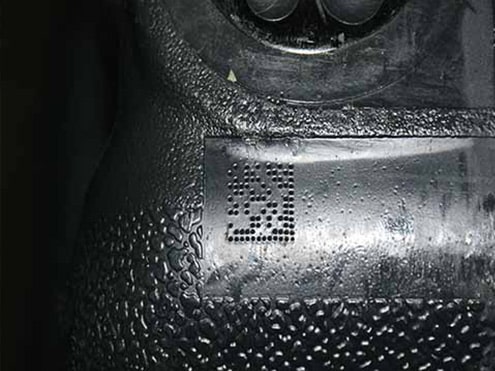 Solution Marquage sur réservoirs de camions Technomark