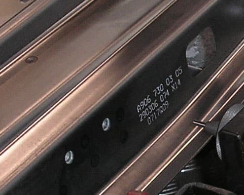 Solution Marquage sur portières latérales Technomark