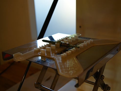 Marquage laser permanent sur pièce en aluminium
