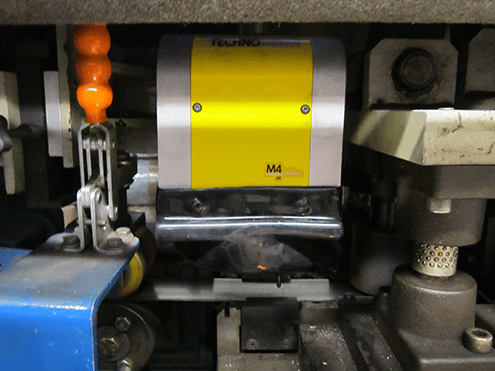 Solution Marquage sur pièces après peinture et galvanisation Technomark