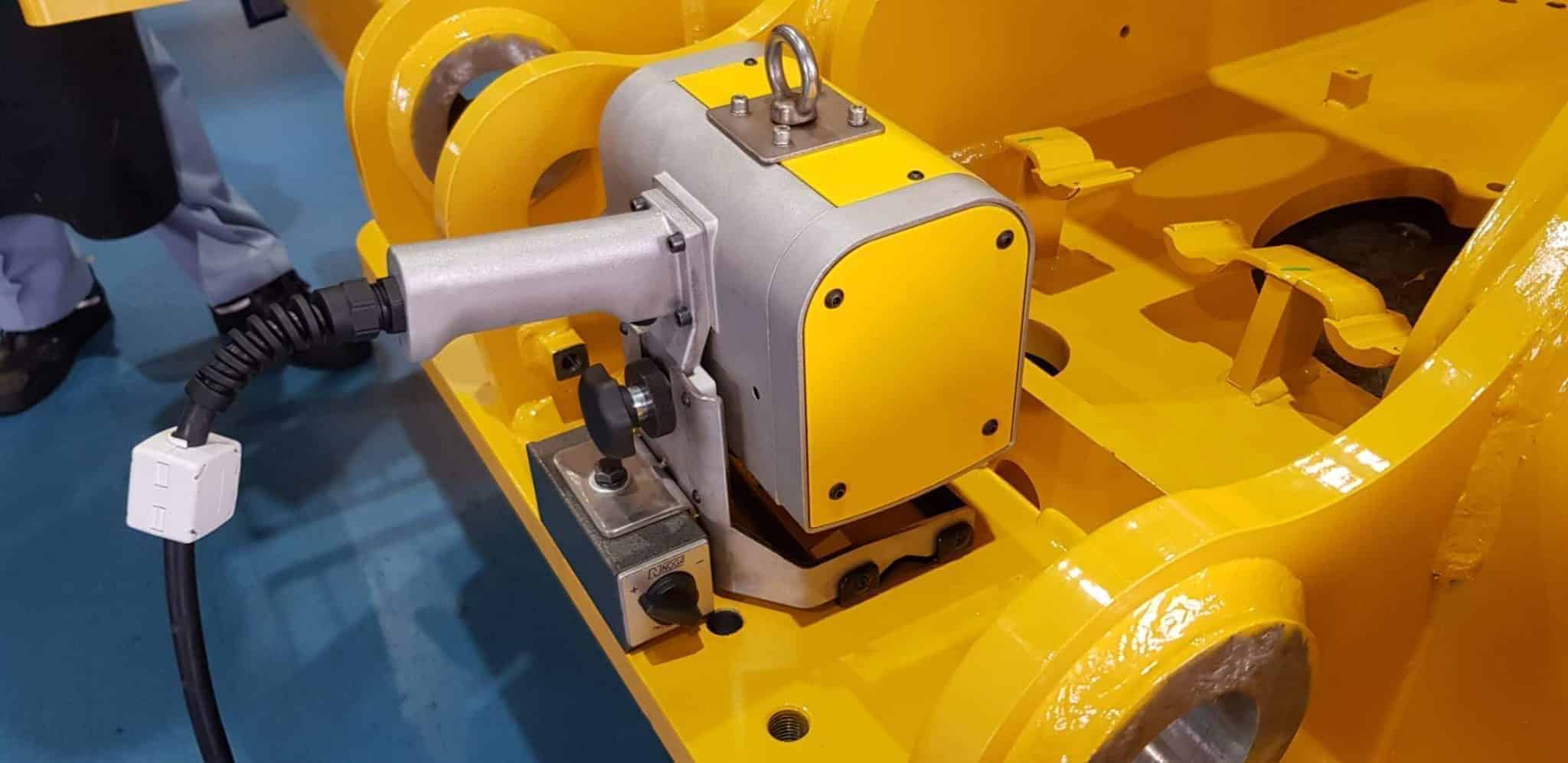 Solution Marquage sur des engins de construction Technomark