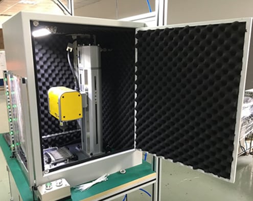 Solution Marquage micro-percussion sur des pièces moteurs d'avions Technomark